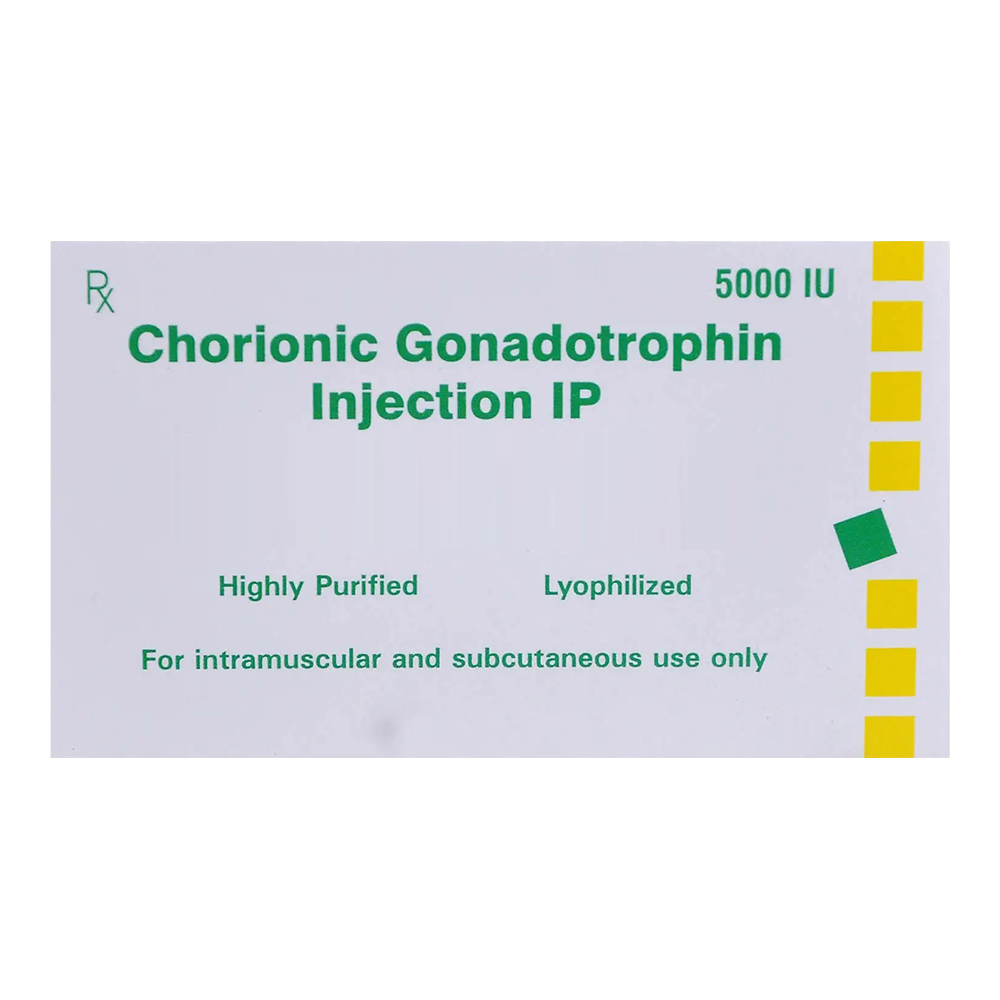 Human Chorionic Gonadotropin (HCG) 2000IU, 5000IU, 10000IU