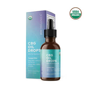 Organic CBD + CBG Tincture ##productstrength##